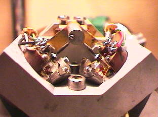 Cutterhead assembly, torque tube front view with links.